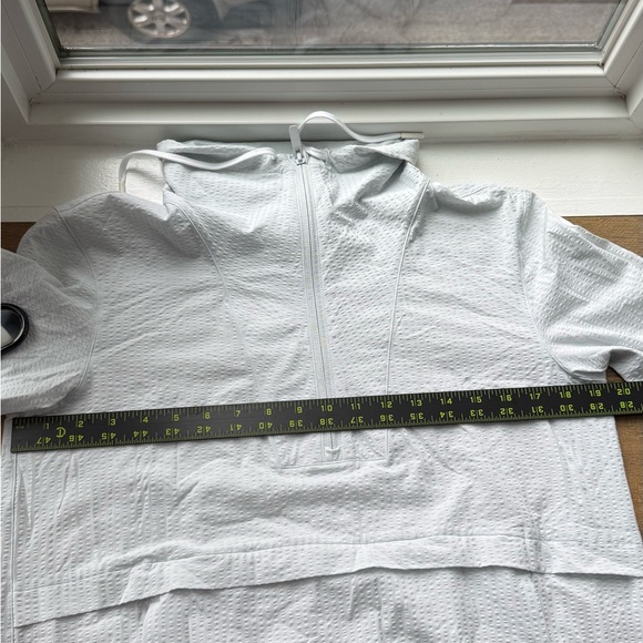 Lululemon Pack Light Pullover Packable Jacket Size 4 Blue Ocean Air 1/2 Zip - Picture 7 of 11